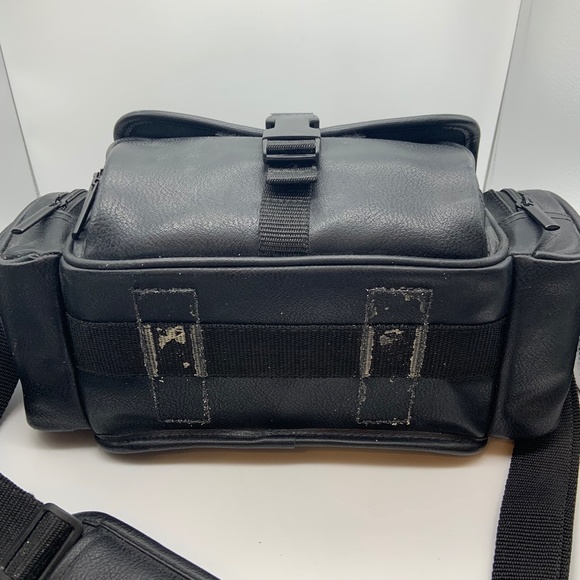 Sony HandyCam LCS-VA3 Leather Carrying Case Bag with Manuals and Extras - Picture 12 of 16